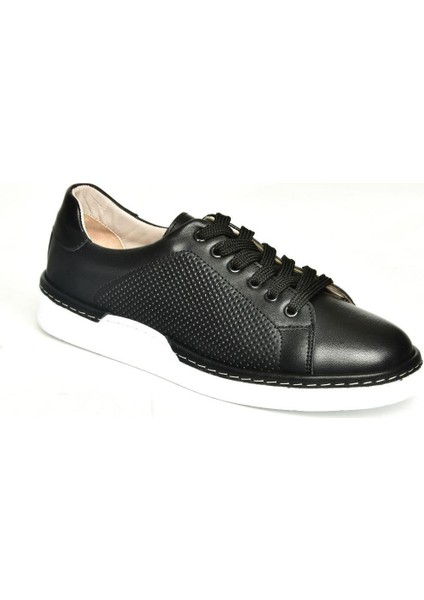 U555025203 Siyah Kadın Spor Ayakkabı Sneakers