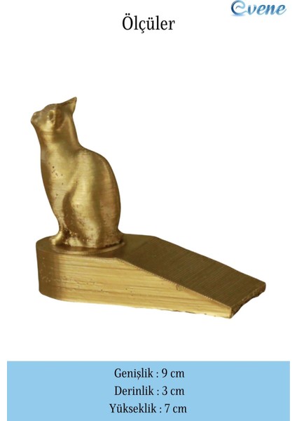 Kapı Stoperi Altın Renk Dekoratif Kapı Tutucu Durdurucu 2 Adet Model 2 fiyatları