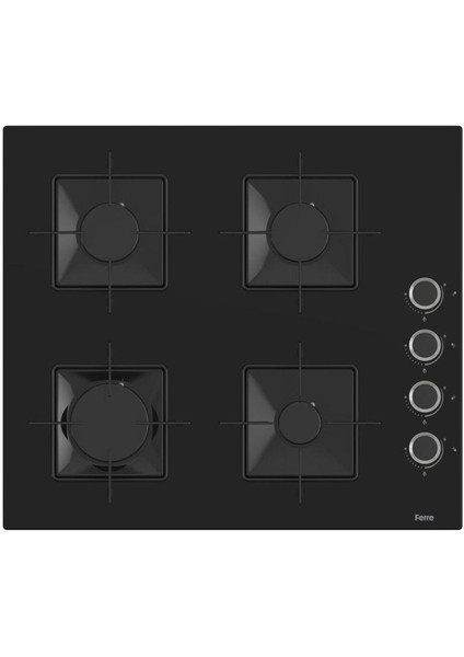 Elegance Plus Siyah Cam 3'lü Ankastre Set ( XE61CS-SS205-D077 )