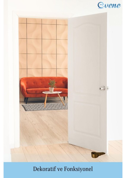 Kapı Stoperi Altın Eskitme Renk Dekoratif Kapı Tutucu Durdurucu 4 Adet Model 5 fırsatları