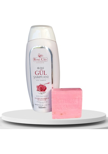 Gül Sabunu ve Gül Şampuanı - Ferahlatıcı Set
