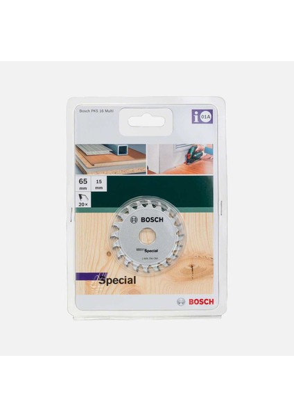 Daire Testere Bıçağı PKS16, 65X15 mm 20DIŞ