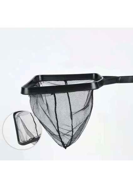 Siyah Stil M UZUNLUK--41CM MX12CM Taşınabilir Uzun Sap Kare Akvaryum Balık Tankı Balık Tutma Ağı Land Neti Küçük Boyut - Avcılık Için (Yurt Dışından) fırsatları
