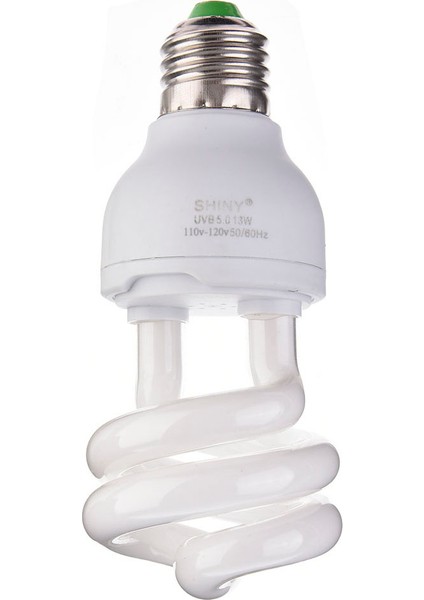 110V 5.0 Tarzı 1 Adet E27 Uvb Lamba Kalsiyum Takviye Işık Ampulü 220V 13W 130 x Kertenkeleler ve Kaplumbağalar Için (Yurt Dışından)