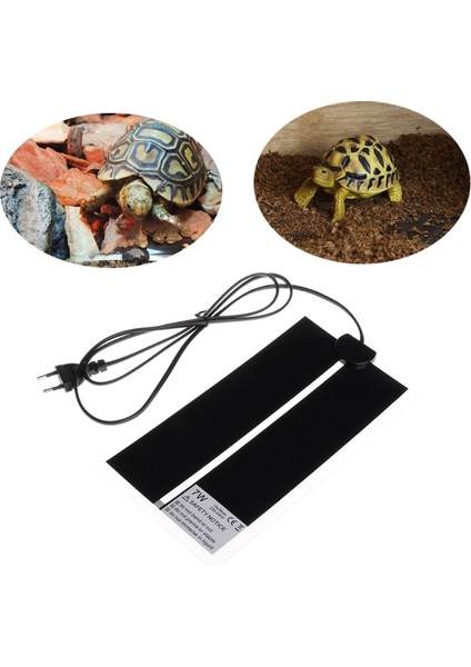 5W Tarzı Sürüngen Kuluçka Makinesi Isıtma Ped Brew Eu Fişi 5W 7W 14W (Yurt Dışından)