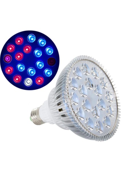 7r 8b 1uv 1ır 1W Stili 54W LED Pet Aydınlatma Balık Tankı Lambası LED Akvaryum Işığı Bitki Ampulü Tuzlu Su Deniz Mercan Sump Algi Uv Ir Kırmızı Mavi (Yurt Dışından)
