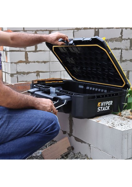 DA41002 Hyper Stack 23 Litre Ağır Hizmet Tipi Kilitli Takım Çantası