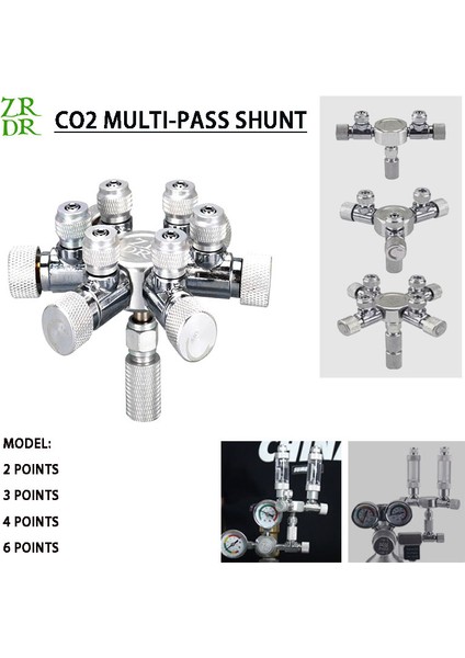 W02-02 Stili Zrdr Akvaryum Dıy Co2 Bölücü, Karbon Dioksit Dağıtıcı, Regülatör Valf, Dağıtıcı, Balık Tankı Co2 Ekipman Aksesuarları (Yurt Dışından) indirimleri