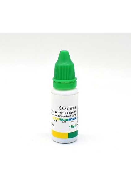 15ML Stili 1 Parça Co2 Akvaryum Difüz Cam Damla Kontrol Cihazı Ph Uzun Süreli Gösterge Monitör Tester Kombinasyonu (Yurt Dışından)