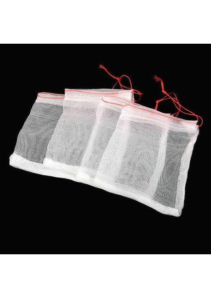 Beyaz Stil 20X30CM 5 Adet Filtre Torbası Ağ 1mm Net Akvaryum Balık Havuzu Filtreleme Medya Tankı Biyo Top (Yurt Dışından)