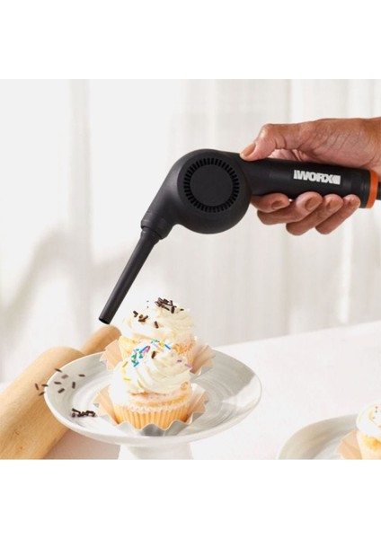WX747.9 Makerx 20VOLT Kömürsüz Profesyonel Mini Üfleyici (Akü Dahil Değildir)