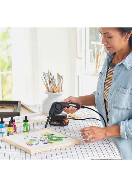 WX747.9 Makerx 20VOLT Kömürsüz Profesyonel Mini Üfleyici (Akü Dahil Değildir)