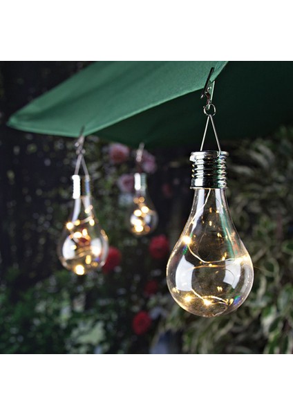 E Stili Güneş Enerjili Dönebilen Yüksek Renkli Su Geçirmez LED Işık Lambası Bahçe Kampı Asma 1.2V LED Işıklı Ev Akvaryumu (Yurt Dışından) fiyatları