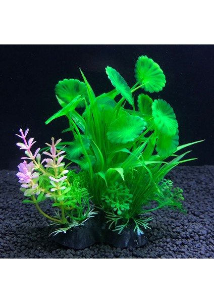No.10 Tarzı 8X14CM 12 Çeşit Yapay Akvaryum Dekor Bitkileri Su Yosunları Süs Balık Tankı Ot Dekorasyon Aksesuarları 14CM (Yurt Dışından) fırsatları