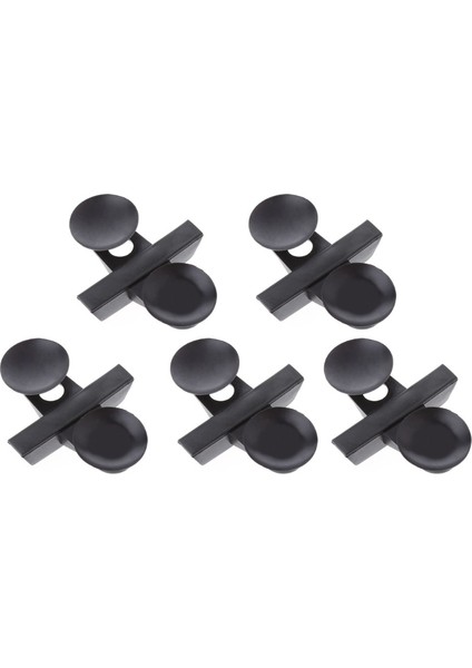 Siyah Stil 5 Adet Akvaryum Balık Tankı Emme Kupası Bölücü Siyah Plastik Levha Tutucuları Sıcak (Yurt Dışından)