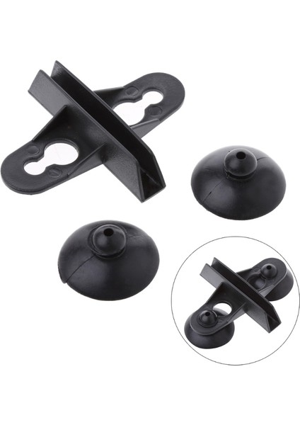 Siyah Stil 5 Adet Akvaryum Balık Tankı Emme Kupası Bölücü Siyah Plastik Levha Tutucuları Sıcak (Yurt Dışından) fiyatları