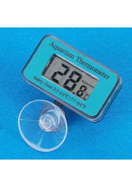 Akvaryum Dijital Termometre Su Geçirmez LCD Termometre Sıcaklık Ölçer Emiş Kupasıyla Akvaryum Daldırma Balık Tankları Için (Yurt Dışından) fiyatları