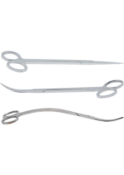 3 Adet Tarzı Akvaryum Paslanmaz Çelik Su Otluğu Kesici Aquotik Tank Bitki Dalga Veya Kıvrımlı Tank Temiz Kesim Aracı (Yurt Dışından) fiyatları