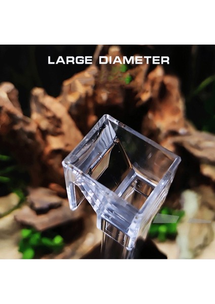 Akrilik Karides Dondurma Boru Tabak Kupa Salyangoz Balık Yem Kabı Konteyner Akvaryum Balık Tankı Aksesuarı (Yurt Dışından) modelleri