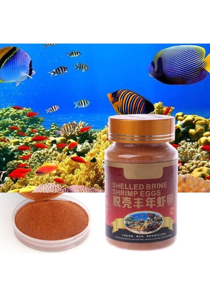 Kırmızı Stil M Beden Akvaryum Beslenmesi Artemia Kabuklu Yumurtaları Sağlıklı Balık Yemi (Yurt Dışından) fırsatları