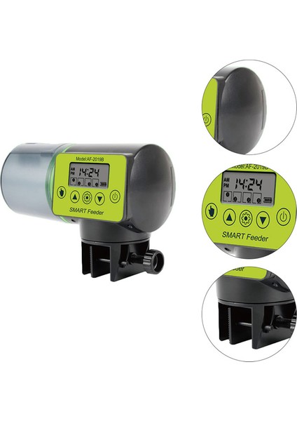 Af-01 Stili Akıllı Akvaryum Mini Otomatik Balık Dondurucu Tatil Otomatik Balık Tankı Yem Dağıtıcı Zamanlayıcı Evcil Hayvan Yem Dağıtıcı LCD Balık Yemleyici Aracı (Yurt Dışından) modelleri