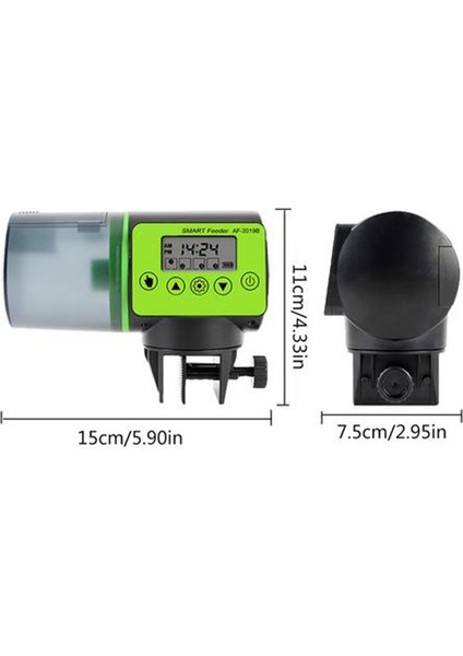 Af-01 Stili Akıllı Akvaryum Mini Otomatik Balık Dondurucu Tatil Otomatik Balık Tankı Yem Dağıtıcı Zamanlayıcı Evcil Hayvan Yem Dağıtıcı LCD Balık Yemleyici Aracı (Yurt Dışından) indirimleri