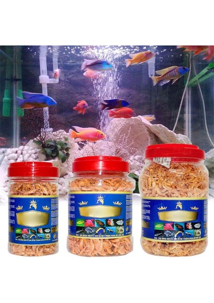 3000ML Tarzı Akvaryum Tropikal Balık Yemleri Dondurulmuş Karides Sağlıklı Cichlid Kaplumbağa Yemi Tropikal Balık Antarktika Karidesi Kuru Balık Tankı (Yurt Dışından) fırsatları