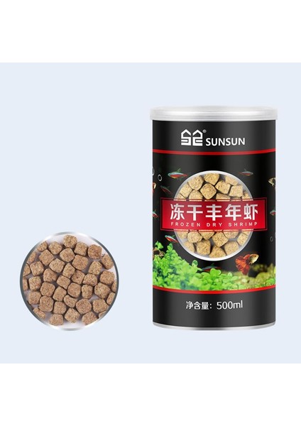 220ML Tarzı Akvaryum Dondurulmuş Karides Yumurtası Blokları Tropikal Deniz Balığı Yem Beslenme (Yurt Dışından)
