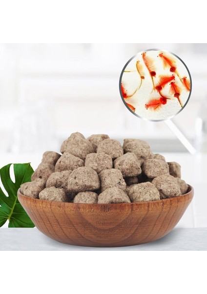 220ML Tarzı Akvaryum Dondurulmuş Karides Yumurtası Blokları Tropikal Deniz Balığı Yem Beslenme (Yurt Dışından)