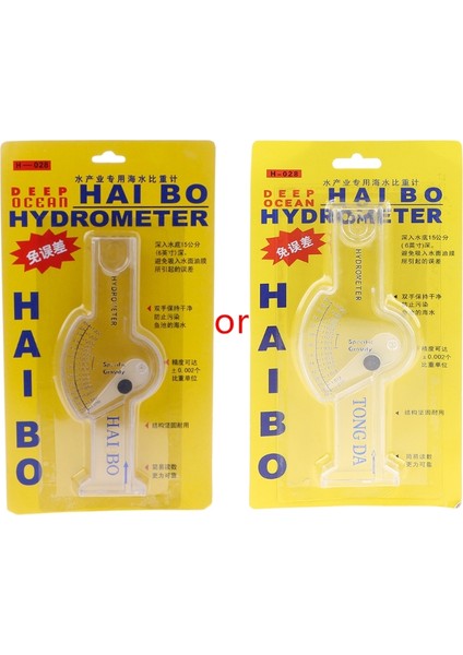 Model 038 Stili Akvaryum Balık Tankı Deniz Tuzu Için Doğru Hidrometre Tuzluluk Ölçer (Yurt Dışından) fiyatları