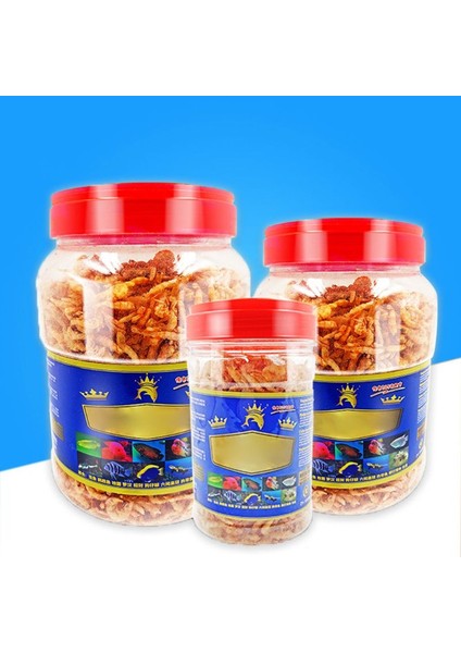 3000ML Tarzı Akvaryum Tropikal Balık Yemleri Donmuş Karides Sağlıklı Cichlid Kaplumbağa Sürüngen Kaplumbağa Arowana Kurutulmuş Yemler Sağlıklı Diyet (Yurt Dışından)