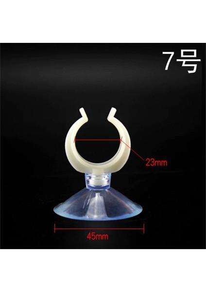 No.7 Tarzı Akvaryum Isıtıcı Klibi Emme Kupaları Balık Tankı Hava Hattı Boruları LED Işıklar Isıtma Çubukları Klibi Tutucu Sabit Emme Kupası (Yurt Dışından) fiyatları