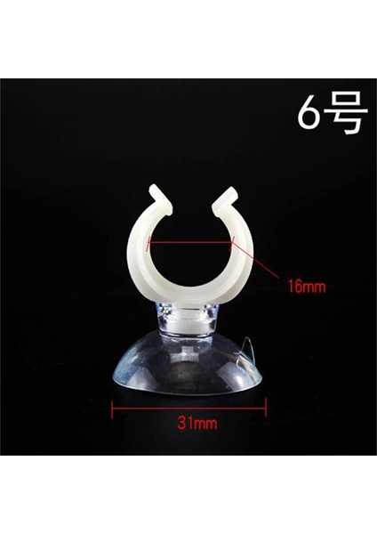 No.7 Tarzı Akvaryum Isıtıcı Klibi Emme Kupaları Balık Tankı Hava Hattı Boruları LED Işıklar Isıtma Çubukları Klibi Tutucu Sabit Emme Kupası (Yurt Dışından) modelleri