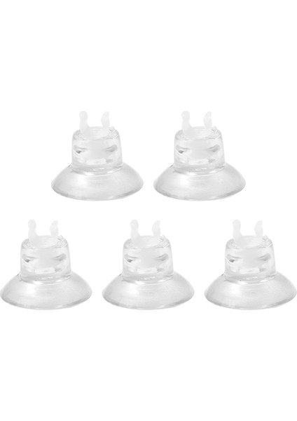 5 Adet 4mm Tarzı Esnek Akvaryum Balık Tankı Emme Kupaları Düğün Için Pencere Süsü Hava Pompası Hortumu Sabitleme Klipsleri - Türkçe (Yurt Dışından)