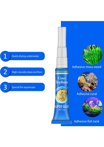 5 Adet Tarzı Akvaryum Sualtı Yosunu Yapıştırıcı Gel Açık Su Bitkileri Saksı Yosunu Yapıştırıcı Gel Driftwood Alt Su Yosunu Yapıştırıcı Gel (Yurt Dışından) modelleri
