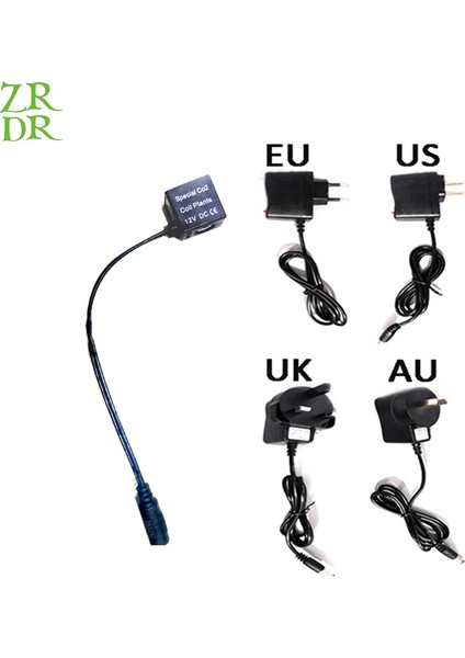 Solenoid Valf Bobini Stili Zrdr Akvaryum Güç Fişli Solenoid Valf Bobini DC12V (Yurt Dışından)
