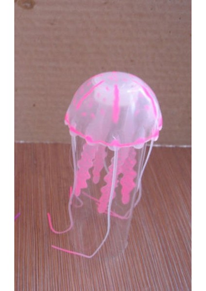 Pembe Stil M Beden 2019 Parlayan Etki Yapay Orkinos Balık Tankı Akvaryum Süsü Mini Denizaltı Süsü Sualtı Evcil Hayvan Dekoru (Yurt Dışından)