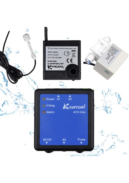 Solenoid Valf Stili Kamoer Akvaryum Otomatik Su Doldurma Aksesuarı Röle Doldurma Pompası Solenoid Vana (Yurt Dışından)