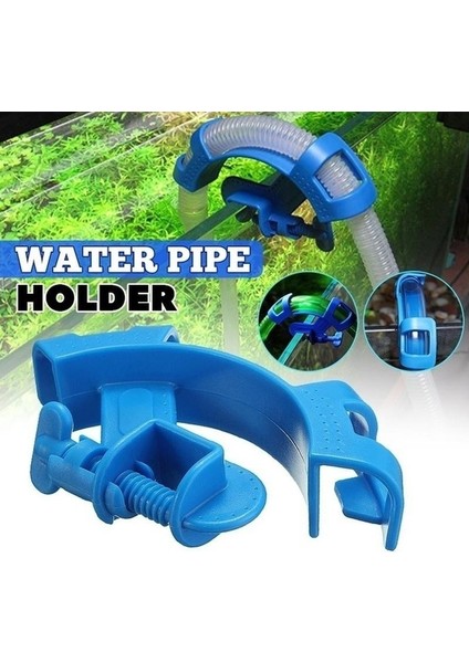 Mavi Stil Akvaryum Filtre Tutucu Su Boru Filtresi Montaj Tüpü Balık Tankı Sıkıca Tutma Hortum Su Boru Sabitleme Kelepçesi Akvaryum Aracı (Yurt Dışından) modelleri