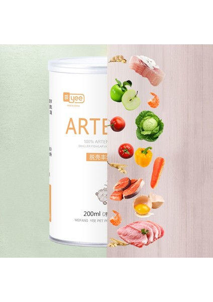 200ML Tarzı 200 ml Akvaryum Tropik Balık Yemi Artemia Kabuklu Yumurta Tuzlu Karides Yem Kabuklu Yumurta Yem Bebek Balıklar Için (Yurt Dışından) indirimleri