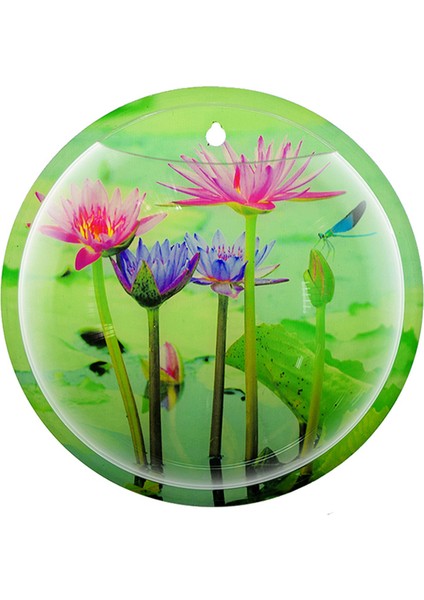 Yeşil Stil 15CM Pinsjar Akrilik Balık Kase Duvara Asılabilen Akvaryum Tankı Su Ürünleri Evcil Hayvan Malzemeleri Duvara Monte Balık Tankı Betta Balığı Için (Yurt Dışından)