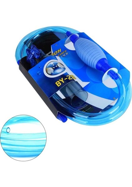 Mavi Stil Akvaryum Çakıl Temizleyici Sifon Temizleme Aracı Araçlar Yarı Otomatik Filtre Akvaryum Süpürgesi Armatürü Için Aquario (Yurt Dışından) modelleri