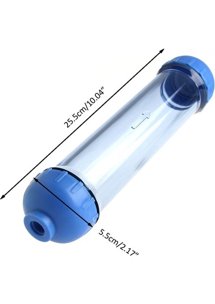 Gösteri Tarzı Olarak L Beden Yeni Gelen Su Filtre Kapağı Doldur T33 Kabuk Filtre Hortumu Şeffaf Ters Osmoz Kendin Yap MAY17 (Yurt Dışından) modelleri
