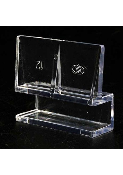 Şeffaf Stil 12 mm Akvaryum Kapağı Akrilik Destek Çerçevesi Akvaryum Kapağı Askı Rafı Akrilik Destek Akvaryum Askı Rafı Cam (Yurt Dışından)