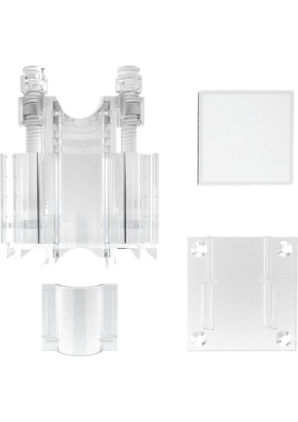 Beyaz Stil Akvaryum Giriş Çıkış Hortumu Tüp Aparatı Balık Tankı Tatlı Su Borusu Sabitleme Tüpü Akrilik Su Değiştirme Borusu Tutucu Cam Bracket Tutucu. (Yurt Dışından)