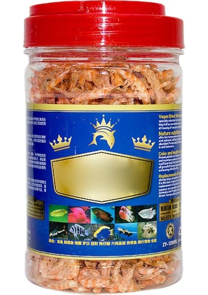 1200ML Tarzı Akvaryum Tropikal Balık Yemleri Donmuş Karides Sağlıklı Cichlid Kaplumbağa Sürüngen Kaplumbağa Arowana Kurutulmuş Yemler Sağlıklı Diyet (Yurt Dışından)