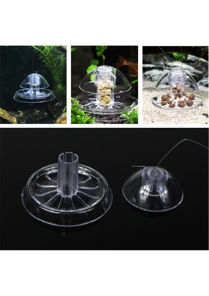 Beyaz Stil 8cm x 6cm Plastik Akvaryum Salyangoz Temizleyici Tuzak Su Bitkisi Planarya Solucan Yakalama Aracı Salyangoz Yakalama Aracı Akvaryum Bitki Karides Balık Için (Yurt Dışından) modelleri