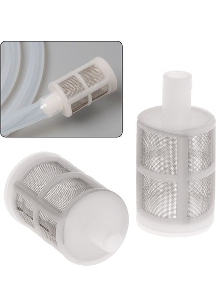 S Tarzı Balık Tankı Filtre Ağ Su Pompası Hortum Filtresi Temiz Ekran Pompa Akvaryum Malzemeleri Paslanmaz Çelik Plastik Bahçe (Yurt Dışından) fırsatları