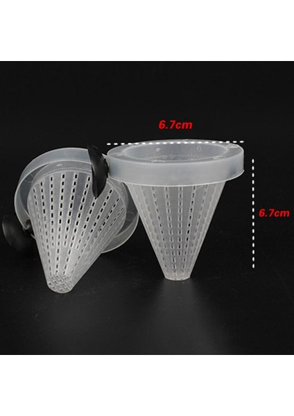 Beyaz Stil M Beden Kırmızı Solucanlı Otomatik Balık Yem Hazneli Konik Akvaryum Huni Kupası Balık Yem Dağıtıcısı Vantuzlu Betta Balığı Tank Araçları (Yurt Dışından) indirimleri