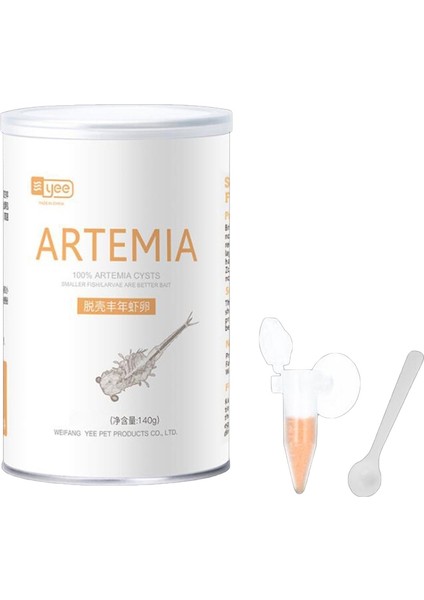 140G Tarzı 140G Akvaryum Tropik Balık Yemi Artemia Kabuklu Yumurtalar Tuzlu Su Yem Kabuklu Yumurta Yem Bebek Balıklar Için (Yurt Dışından)